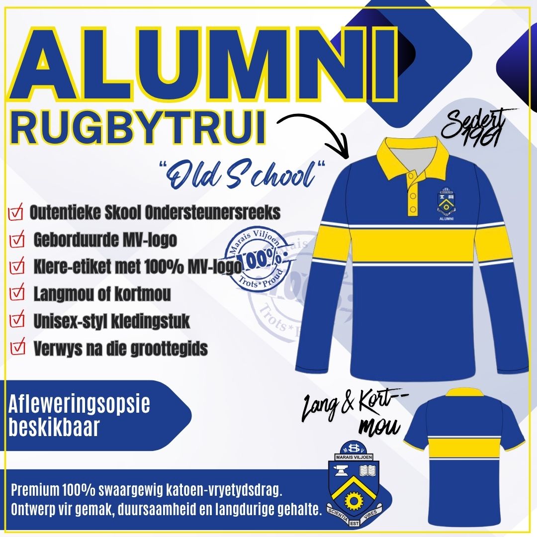 Alumni (Oud-leerder) Rugby Trui - Image 2