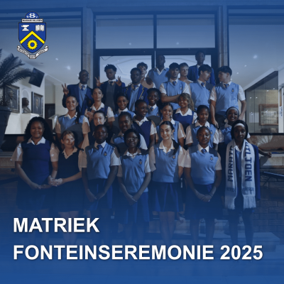 Matriek Fonteinseremonie 2025